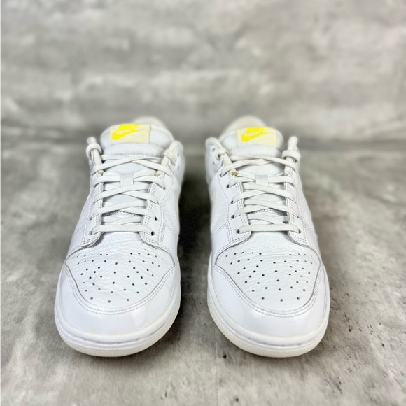 Limited Edition Nike Dunk Low “Yellow Heart” White/Yellow Women’s Sneakers - Picture 2 of 10